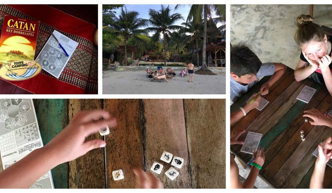 Tof reis spel , dobbel Catan