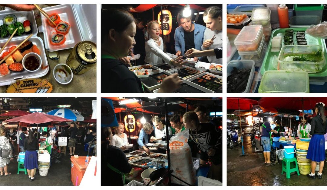 Thailand – Chiang Mai – Streetfood Sushi