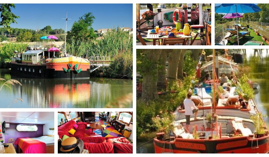 Zuid Frankrijk – Te koop  binnenvaartschip /  Chambres d’hôtes