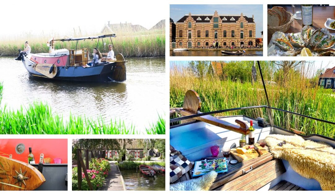 Nederland- Noord-Holland – De “Lekker eten route” van vakantieboot Frederiek.