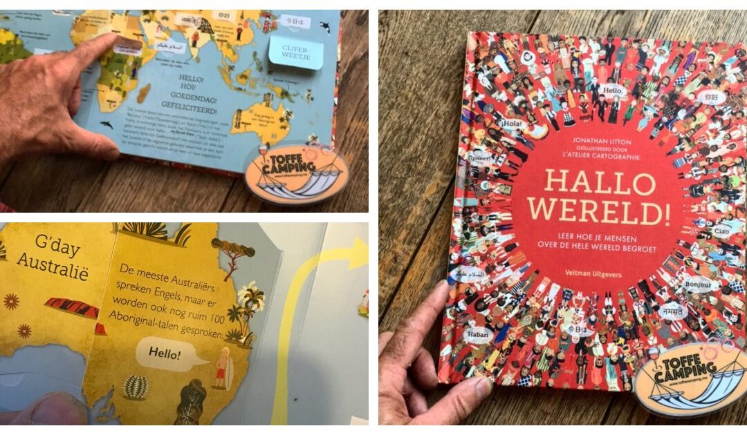 Boek- Hallo wereld! leer hoe je mensen over de hele wereld begroet