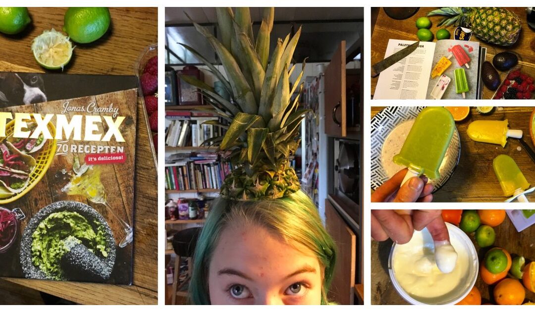 Mexicaanse ijsjes op zondag.