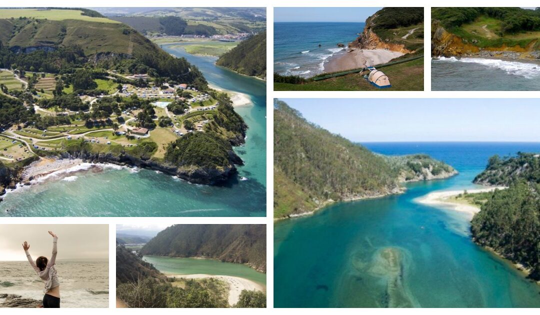 Spanje- Cantabria-  Camping  aan zee in Noord Spanje