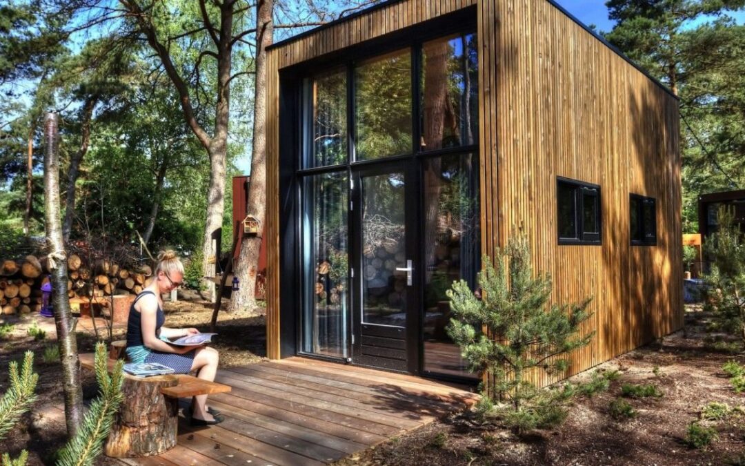 Nederland – Gelderland – Tinyhouse te Huur op een mooie plek in het bos