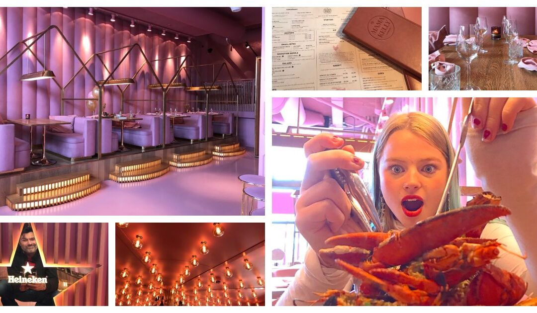 Nederland- Amsterdam. Pink Lifestyle in Restaurant Mama Kelly