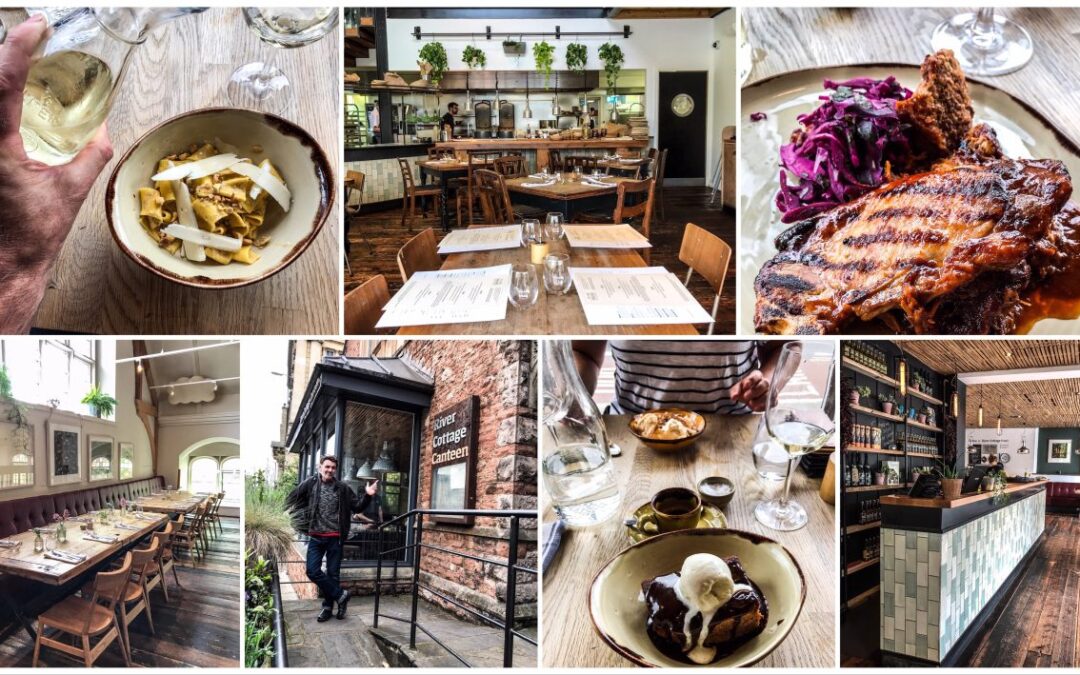 Engeland- Bristol . Lunch bij the Canteen .