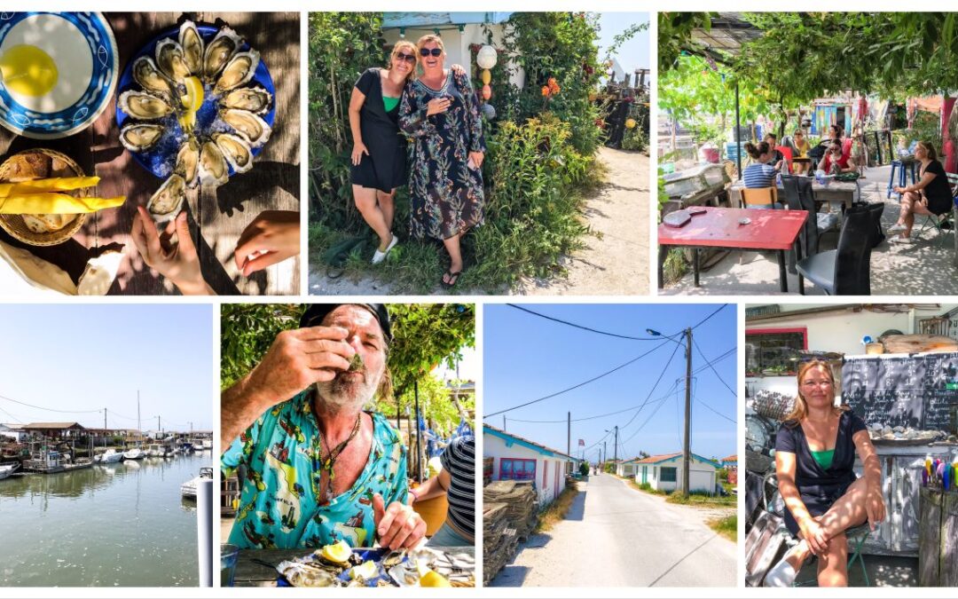 Frankrijk – Cabane 21. Oesters eten aan het Bassin van Arcachon
