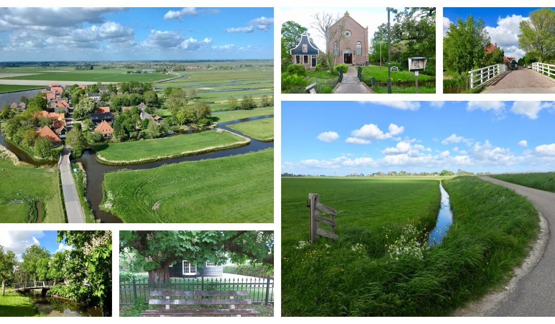 Noord-holland. Vakantie in de Eilandspolder.