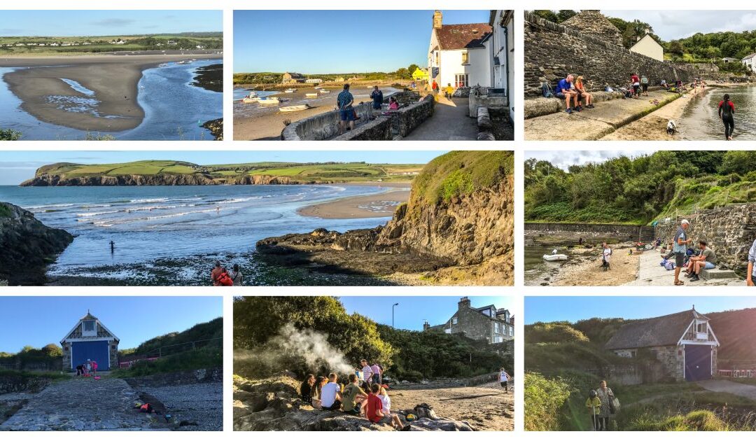 Wales – camping aan zee – Harries & Son campsite and bunkhouse