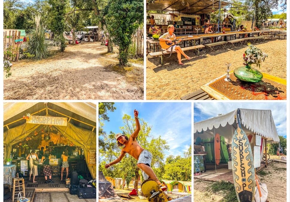 Frankrijk: Bordeaux – Progress outdoor surf hostel – Moliets Beach