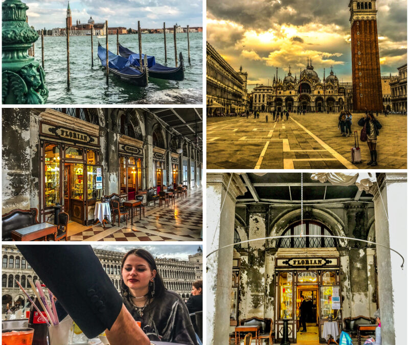 Italie – Venetie – Aperol Spritz in Cafe Florian