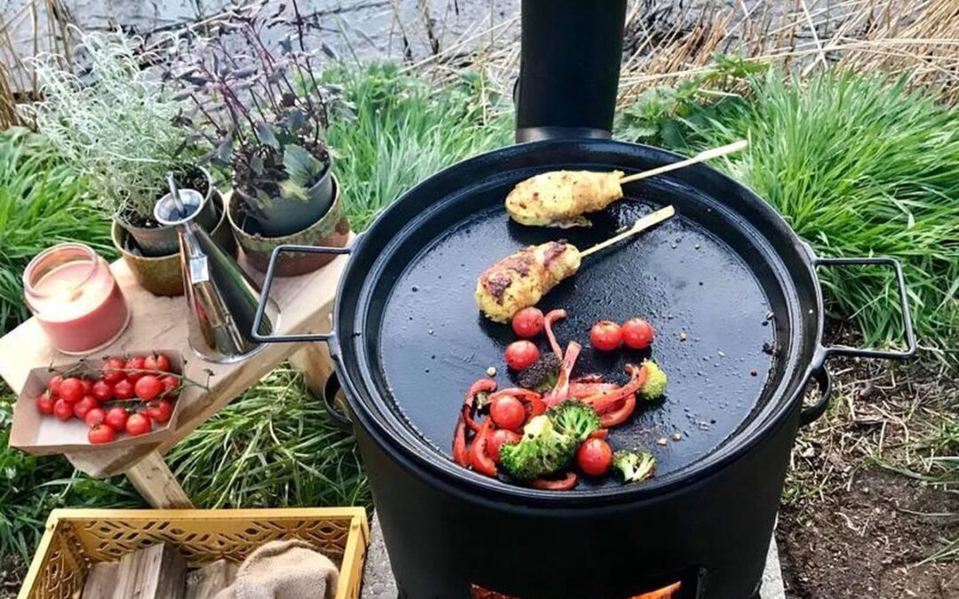 Home Koken & Tafelen  VUUR LAB.® BBQ Buiten kookkachel-set Ø36