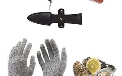 Oester set- mes plus handschoen