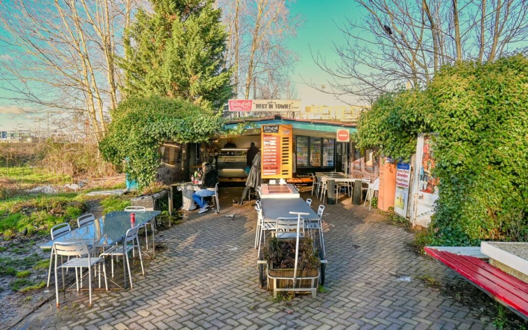 exterieur van snackbar