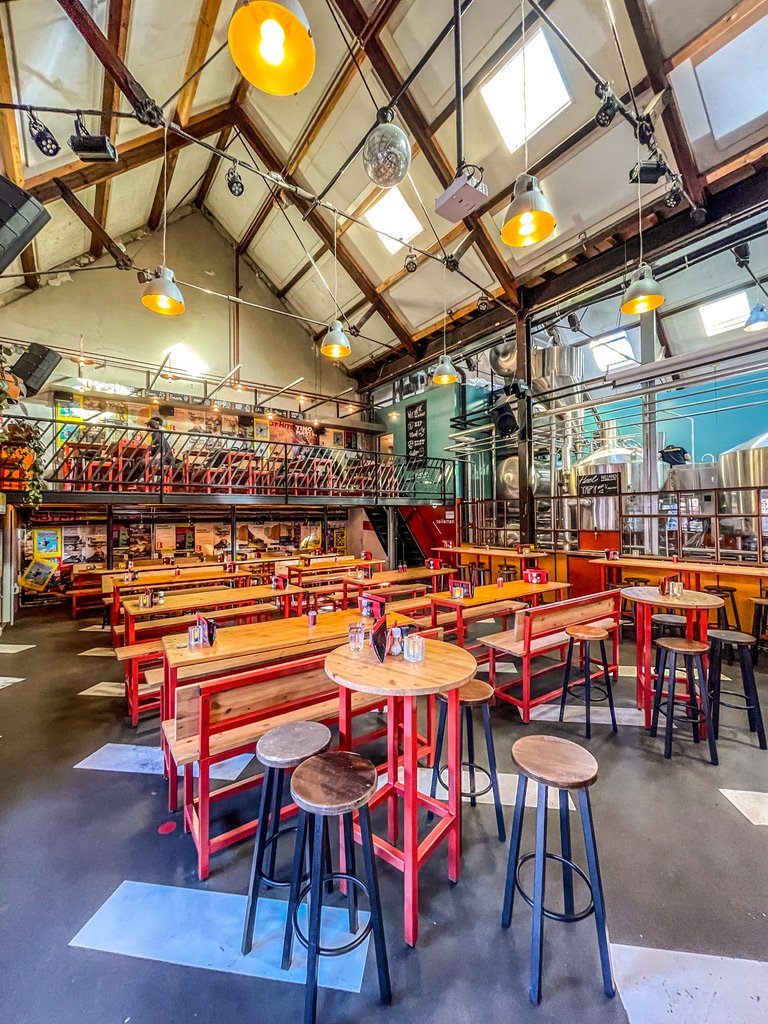 brouwerij en cafe Troost op het westergasterrein in Amsterdam