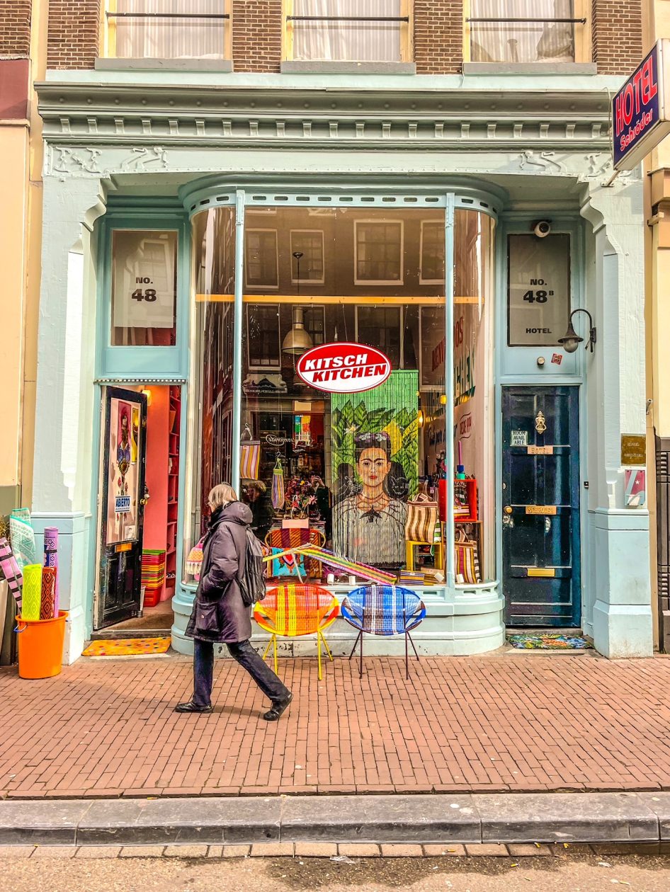 winkelpui van Kitch Kitchen in Amsterdam