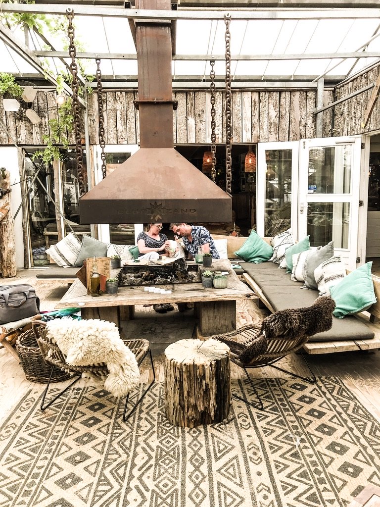 Club zand in Castricum aan zee