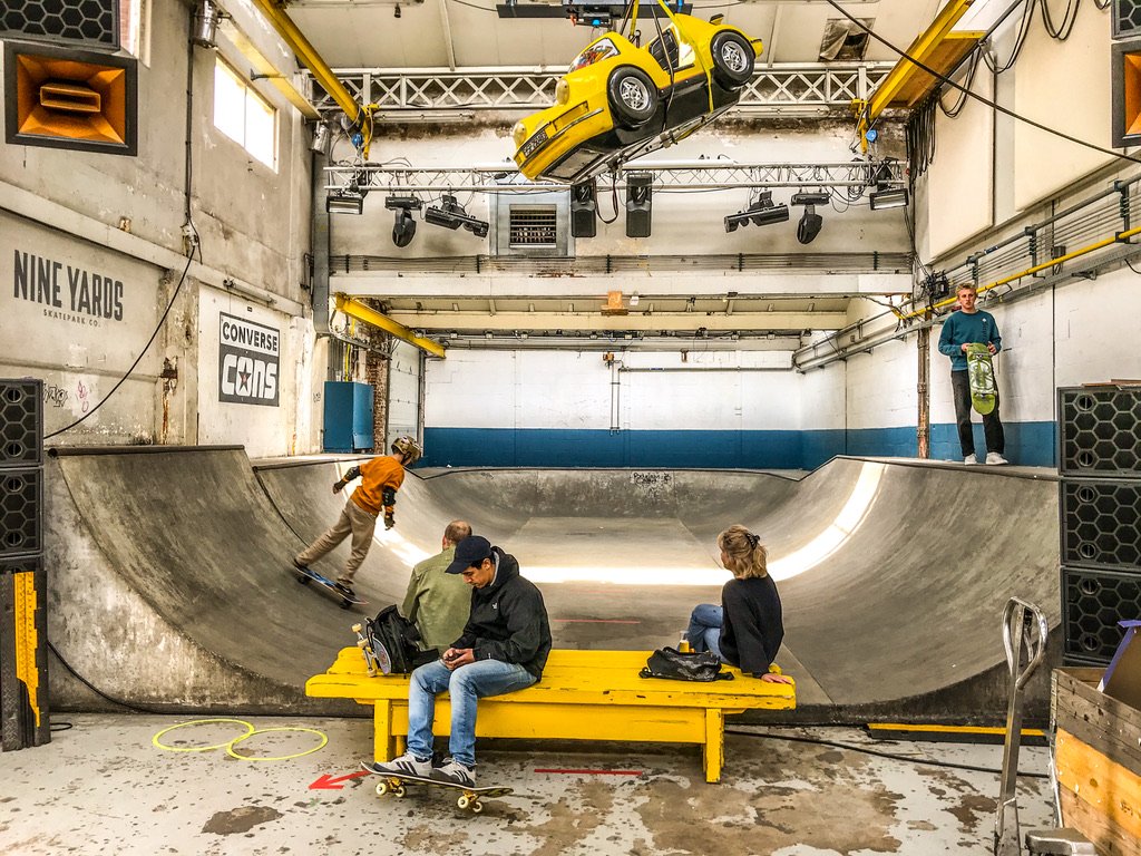 Skatecafe Karin & Yvonne in Amsterdam Noord