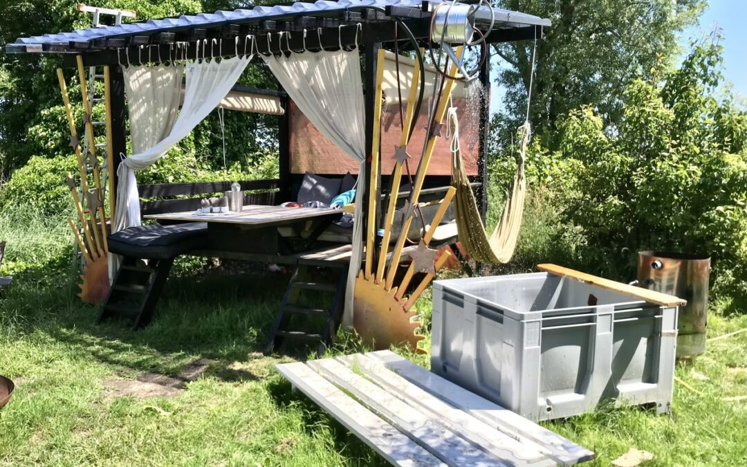 Doe het zelf Chillplek in je tuin