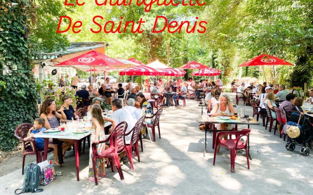 Guinguette de Saint: Frans zomerleven aan de Cèze.